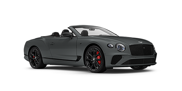 Bentley Brussels Bentley Continental GTC S front three quarter in Cambrian Grey paint