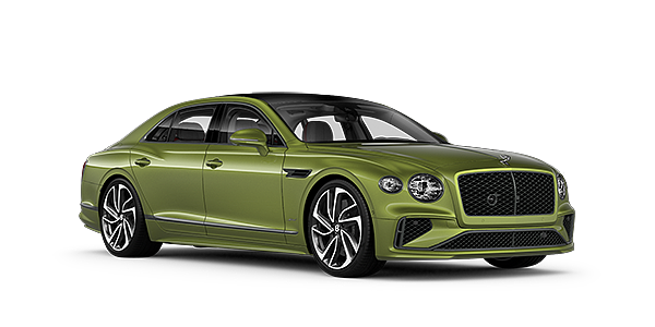 Bentley Brussels New Bentley Flying Spur Speed v8 hybrid sedan in Tourmaline green paint