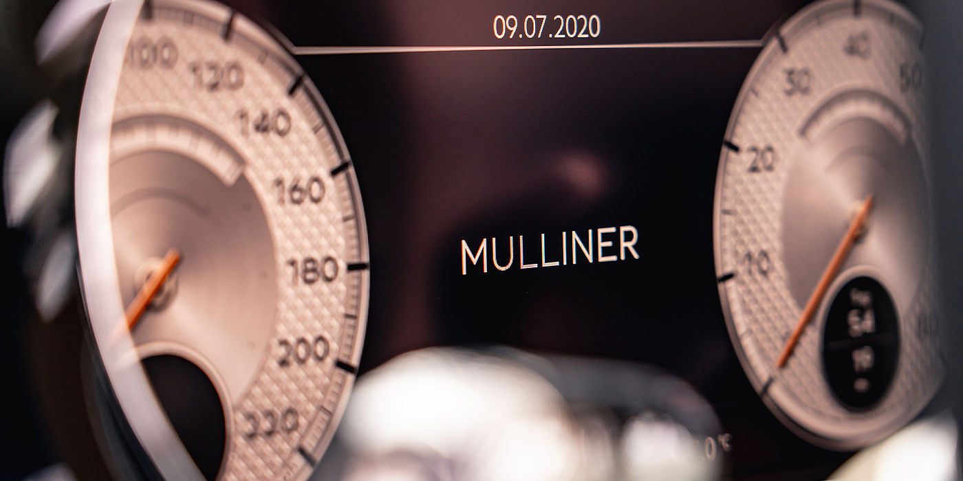 Bentley Brussels Bentley Continental GT Mulliner coupe Mulliner dial detail